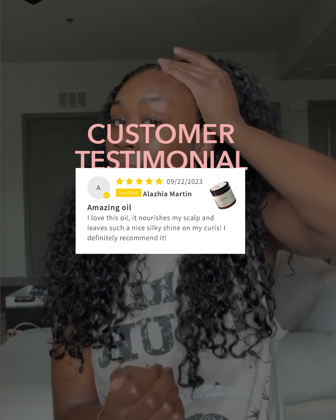 IrvMika Hair Growth Bundle - Testimony