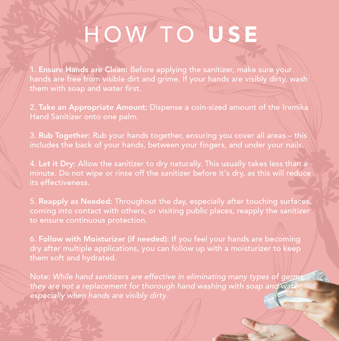 Essence Clean Hand Gel by Irvmika with aloe vera, 70% alcohol, fresh scents, and long-lasting germ protection