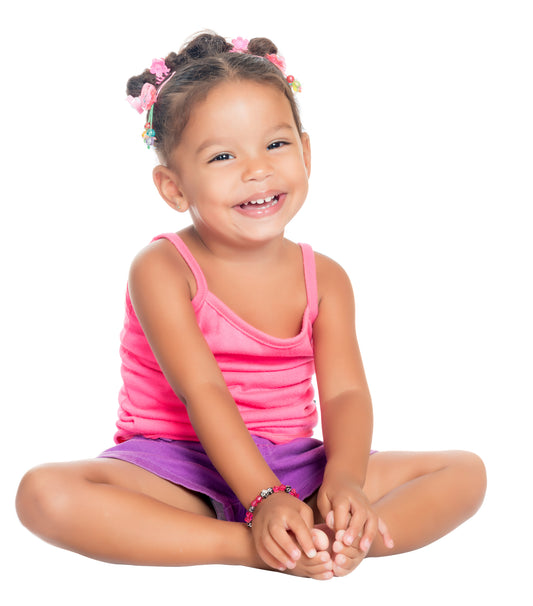Cute Little Multiracial Girl