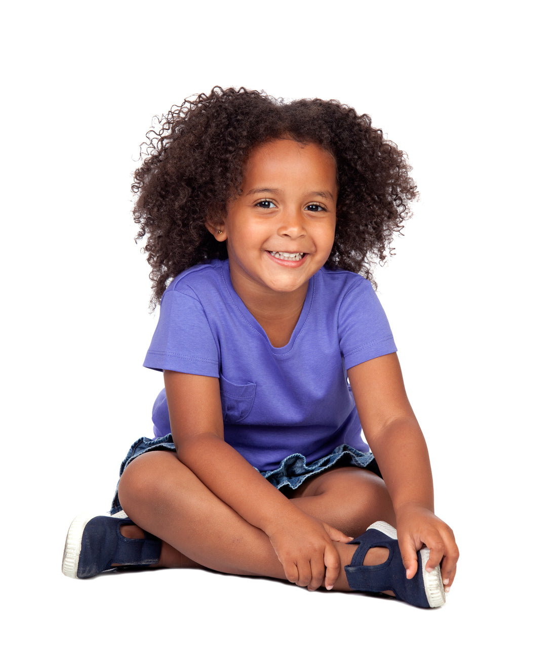 A Little Kid With Soft Hair