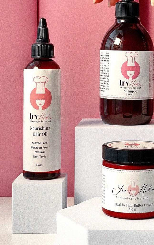 Castor + Rosemary Nourishing Hair Oil