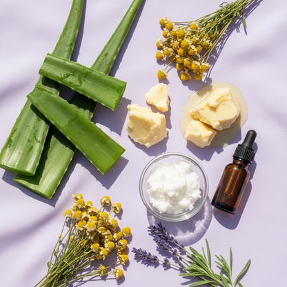 Maddie's Conditioner Ingredients Flat Lay