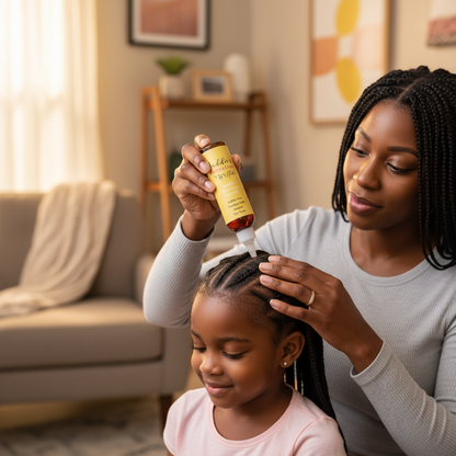 Maddie's Hair Oil Clean Scalp Application