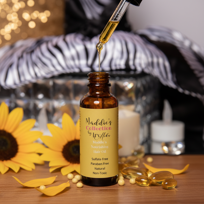 Maddie's Hair Oil Texture Shot