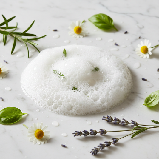 Maddie's Shampoo Texture Shot