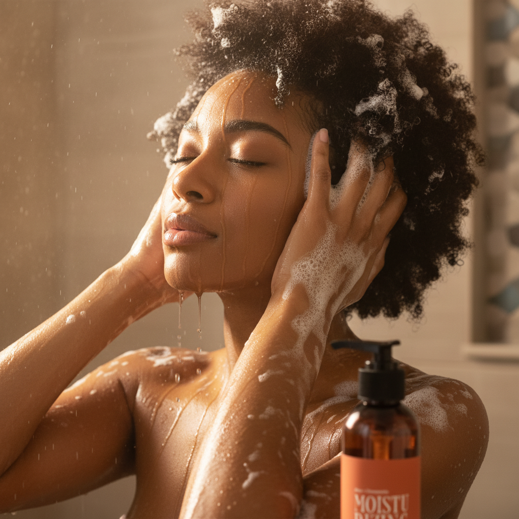 Shampoo Lifestyle Shot 4
