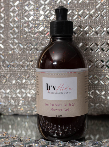 IrvMika Jojoba Shea Bath & Shower Gel